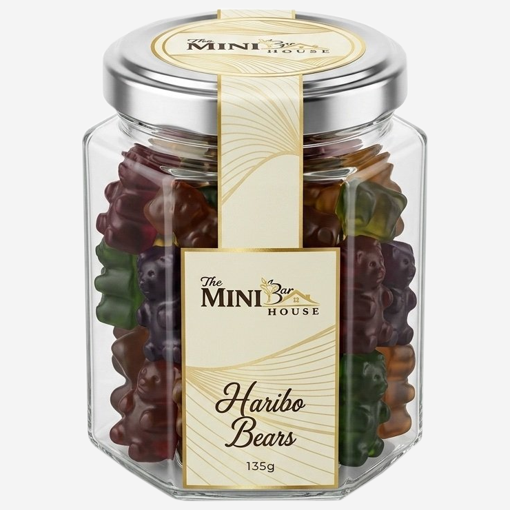 Haribo Bears Hexagon Jar 135g