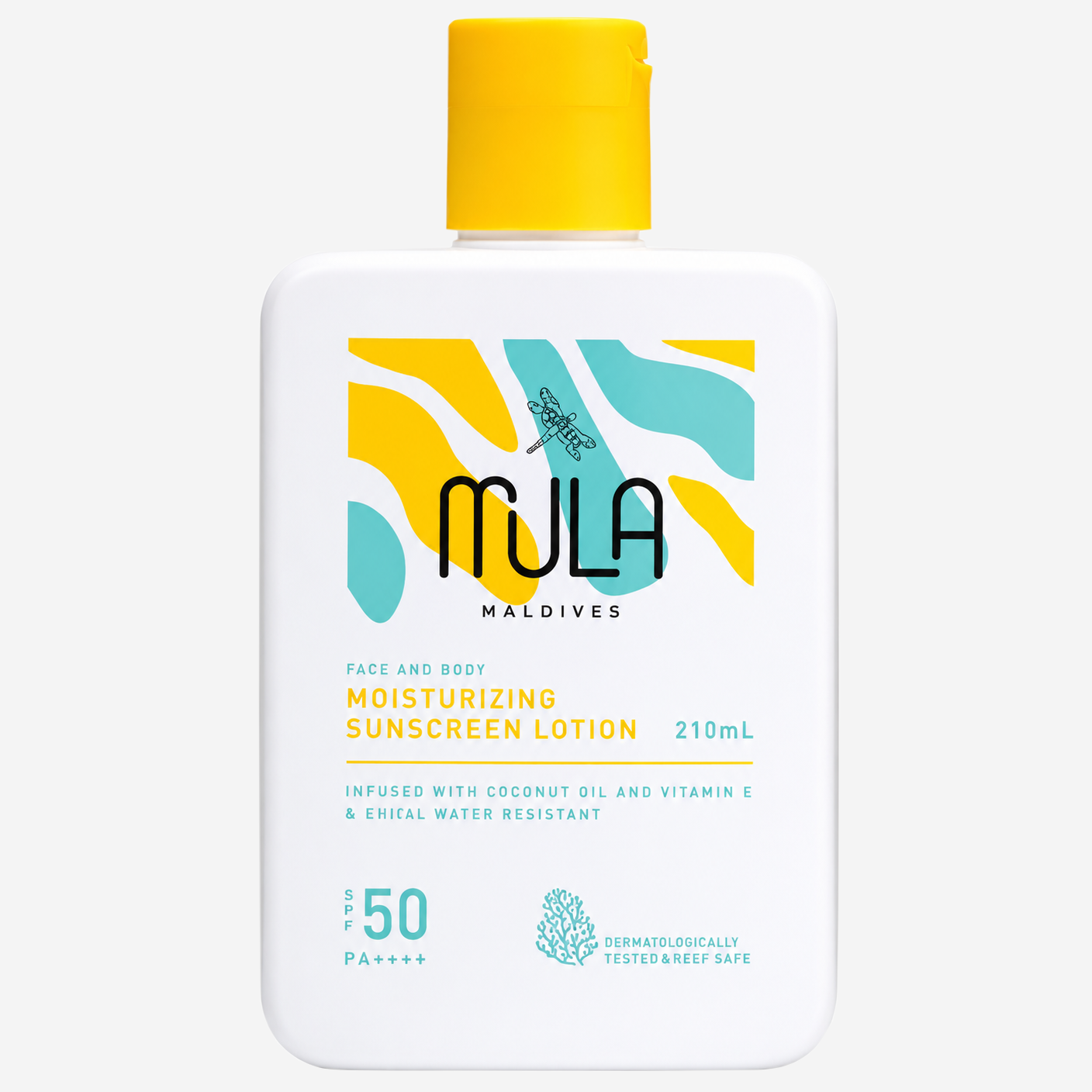 Mula SPF 50 Moisturizing Sunscreen Lotion 210ml