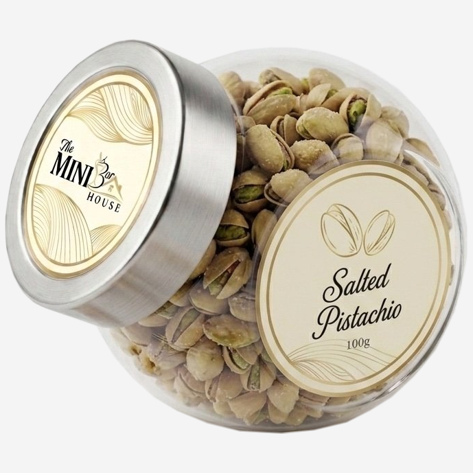 Salted Pistachio Globe Jar 100g