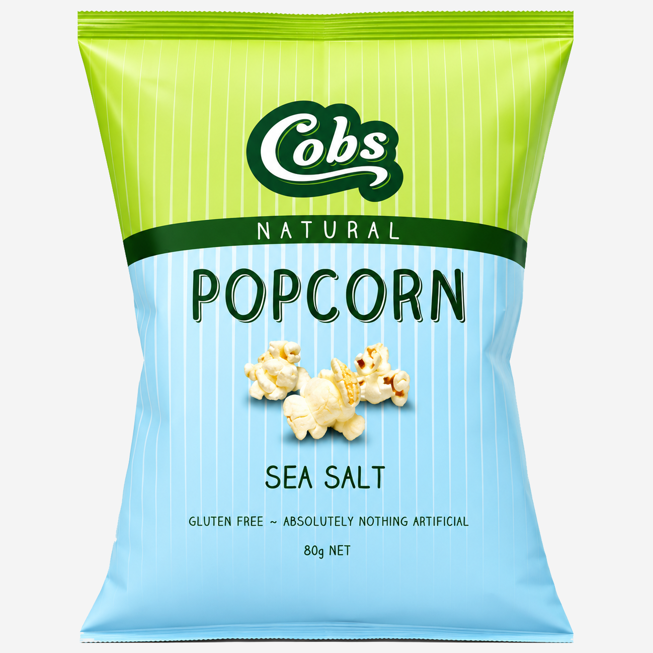 Cobs Natural Popcorn Sea Salt 80g