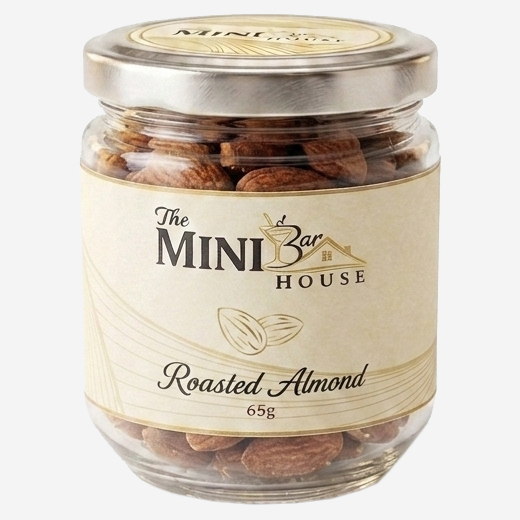 Roasted Almonds Round Jar 65g