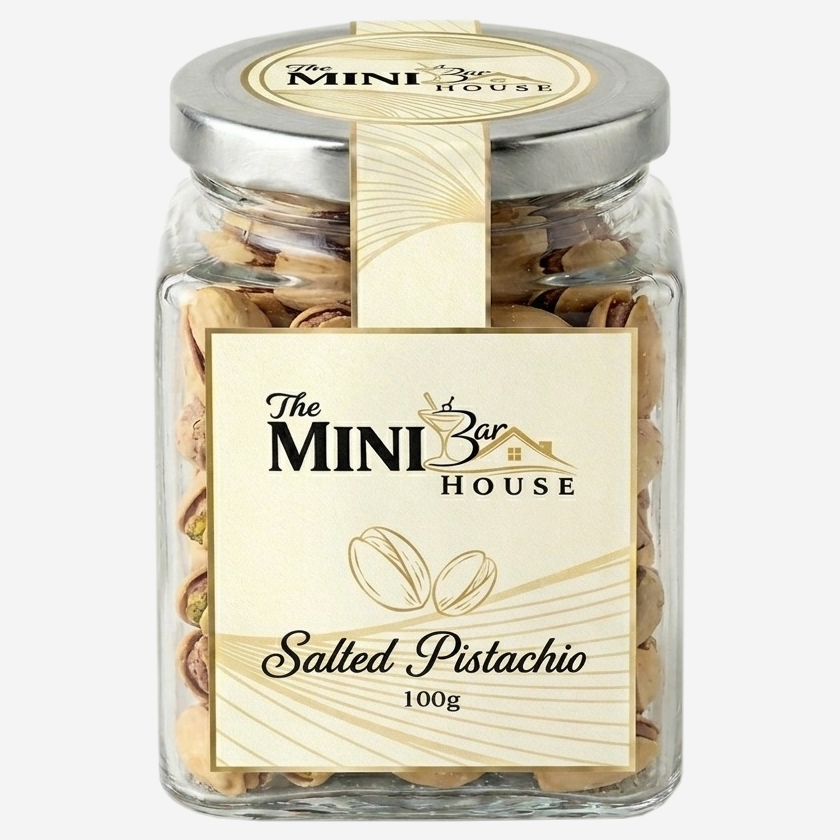 Salted Pistachio Square Jar 100g