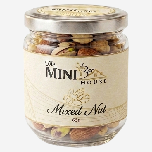 Mixed Nuts Round Jar 65g