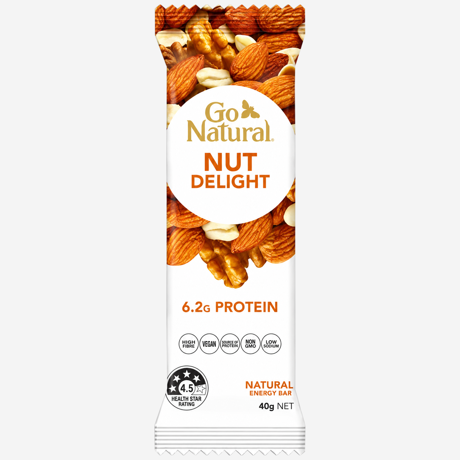 Go Natural Fruit & Nut Delight Bar 50g